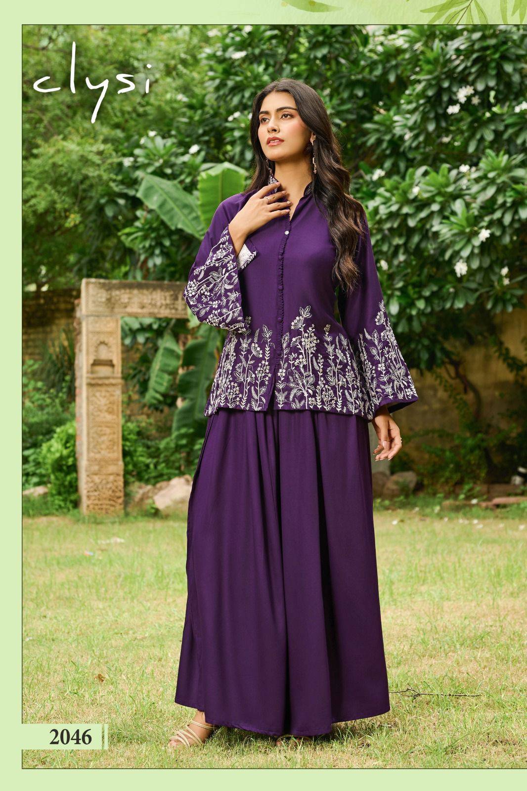  Luvika By CLYSI 2045 To 2048 Series Beautiful Festive Suits Colorful Stylish Gajji Silk readymade dresses At Wholesale Price